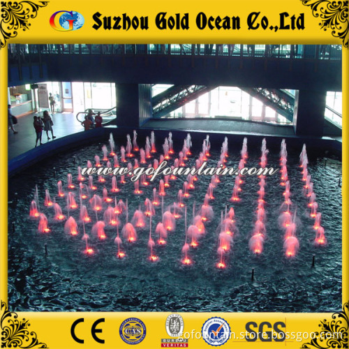 Program Control Indoor Water Fountain with LED Lights